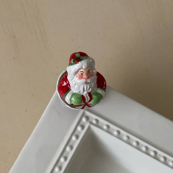 Christmas Santa With Peppermint Platter Decoration - Your Choice 🎅 - Picture 12 of 16